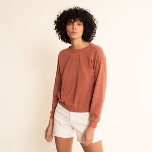 Jungmaven Yakama cropped sweatshirt